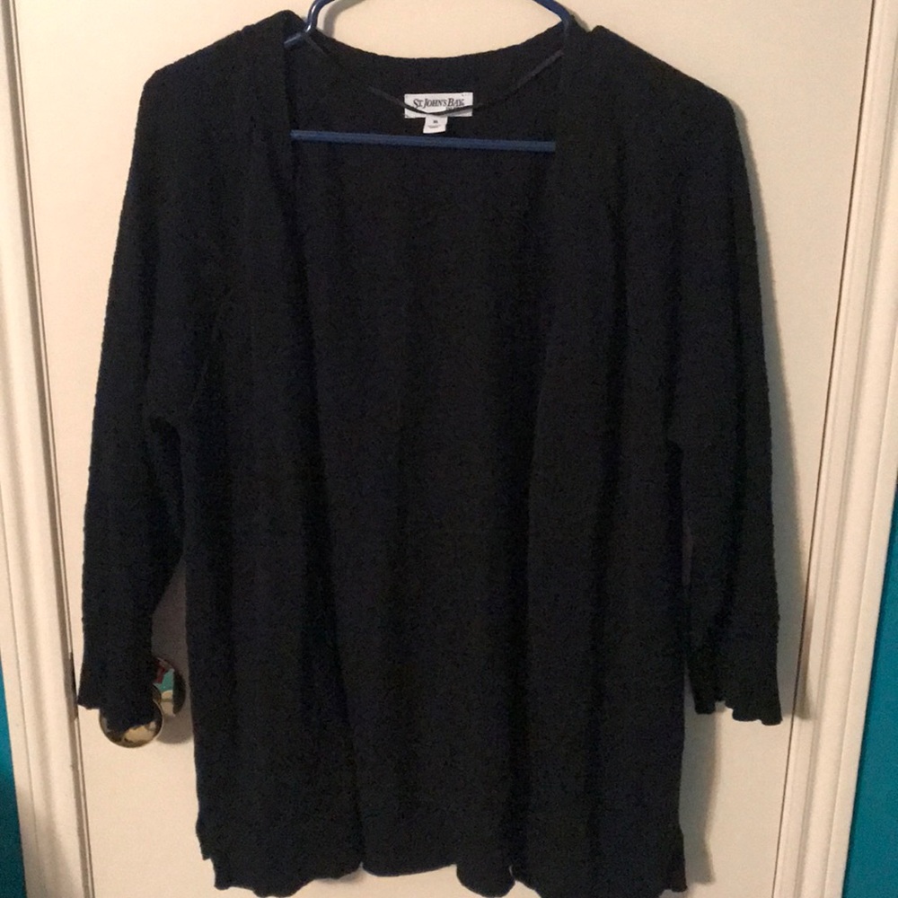 St. John’s Bay Black Cardigan